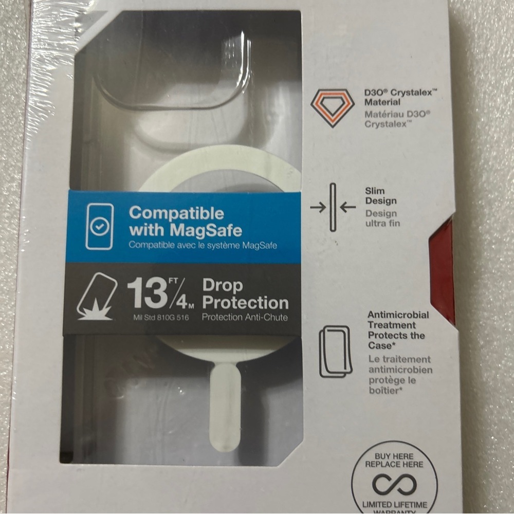 ZAGG sale! Gear4 Crystal Palace Snap MagSafe Case for Apple iPhone 13 Pro sealed